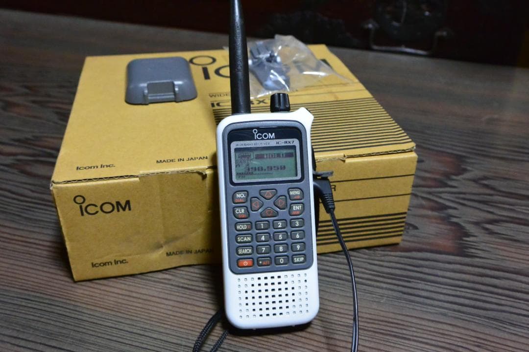 受信機 icom IC-RX7 WIDEBAND RECEIVER