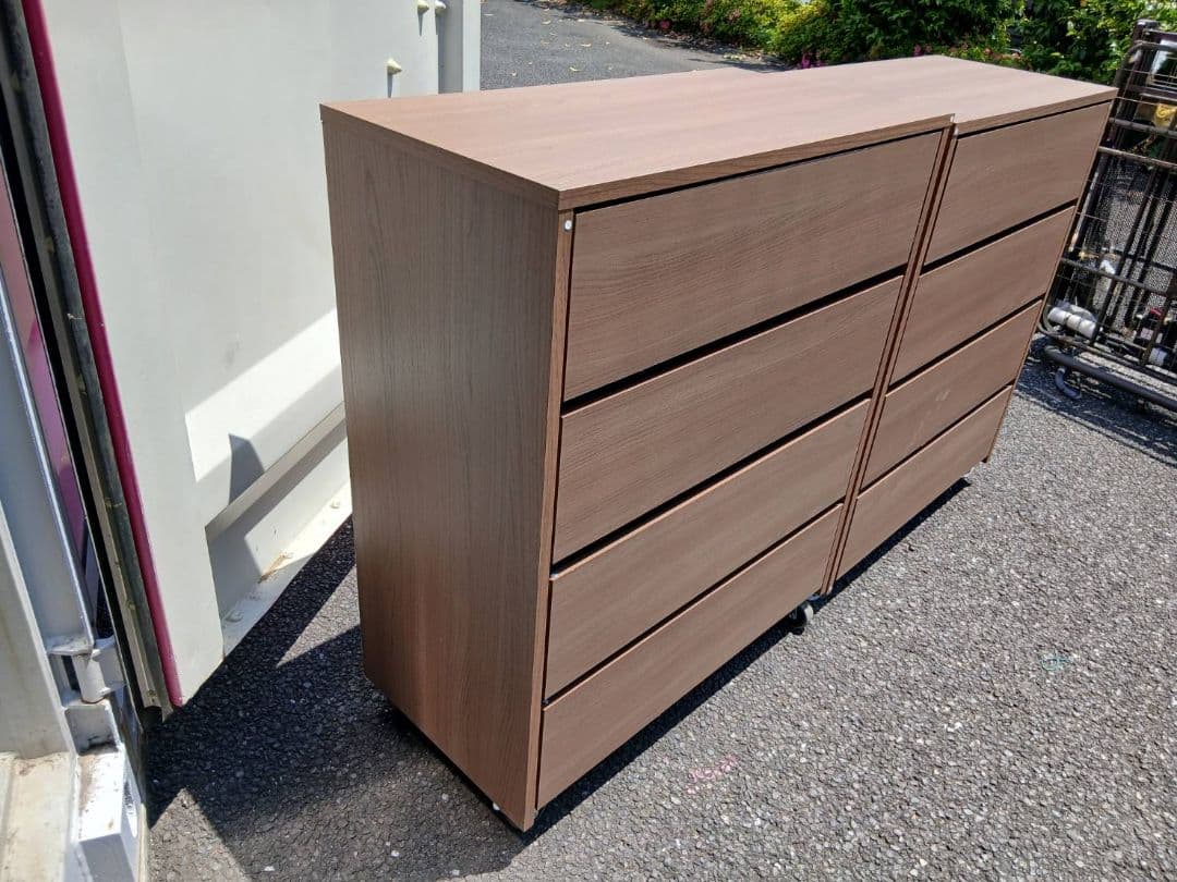 地域限定販売　ニトリ　クローネ　4段チェスト×2　お得!な2点セット