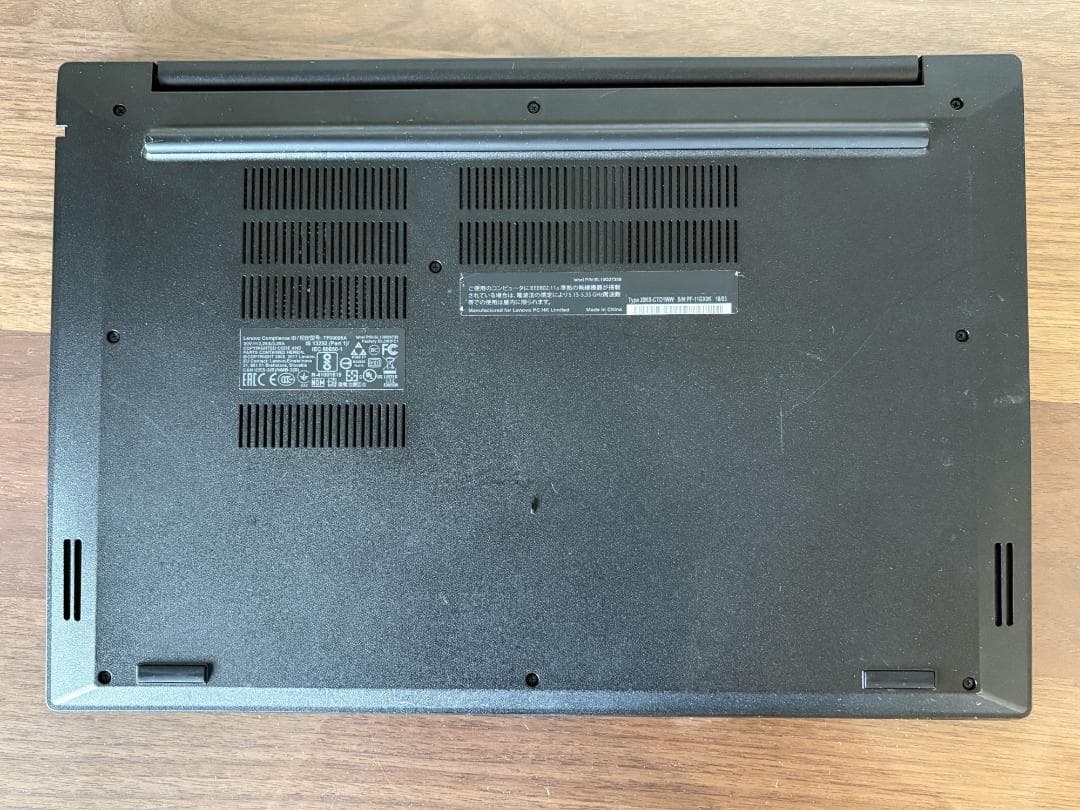 Windowsノート本体 Lenovo ThinkPad E580 Core i3 12GB SSD