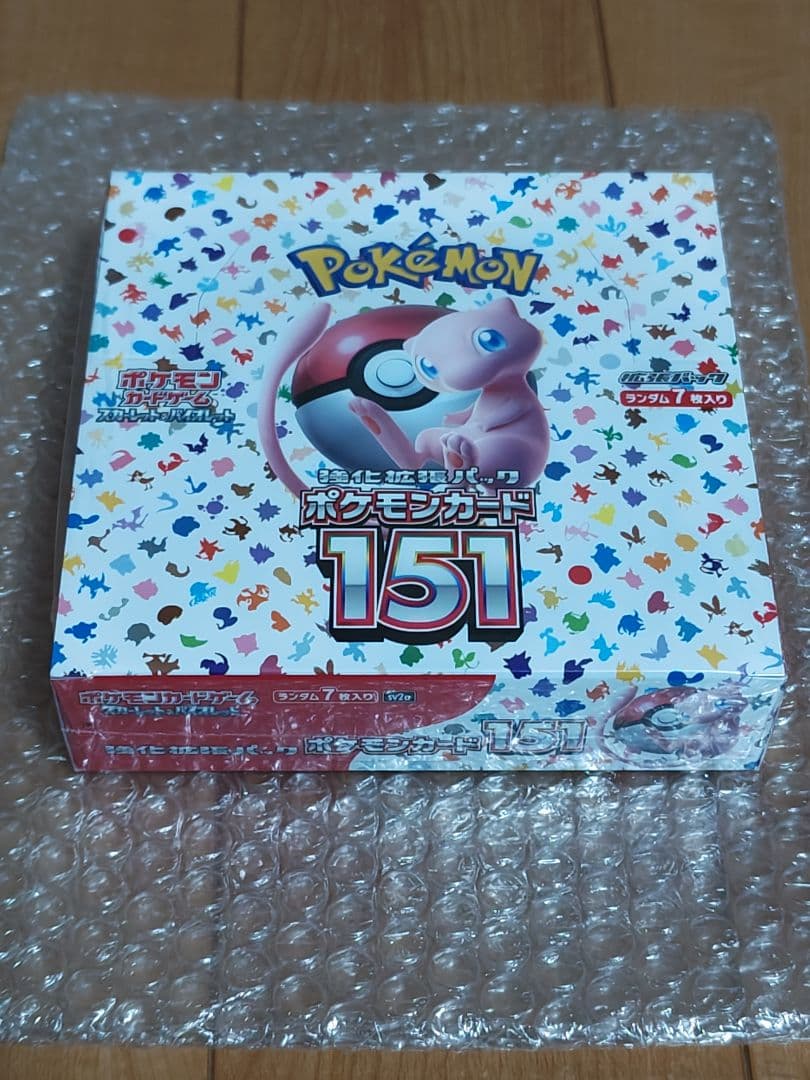 ポケモンカード151 boxシュリンク付　新品未開封