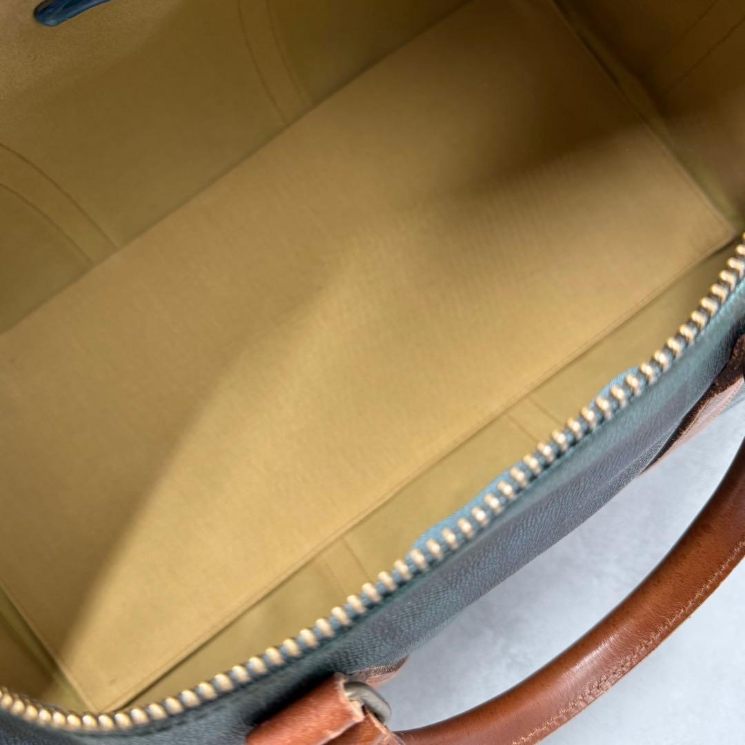 付属品完備 ポロ ラルフローレン PVC レザー ボストンバッグ 2way