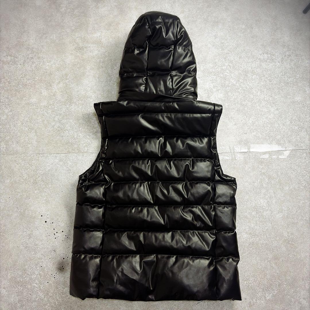 アダムスジャグラー　RTEG ダウンベスト y2k お兄系　光沢　モリモリ