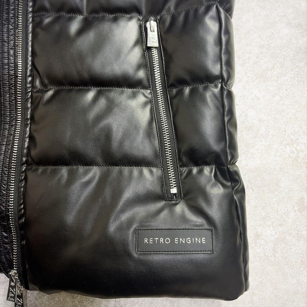 アダムスジャグラー　RTEG ダウンベスト y2k お兄系　光沢　モリモリ