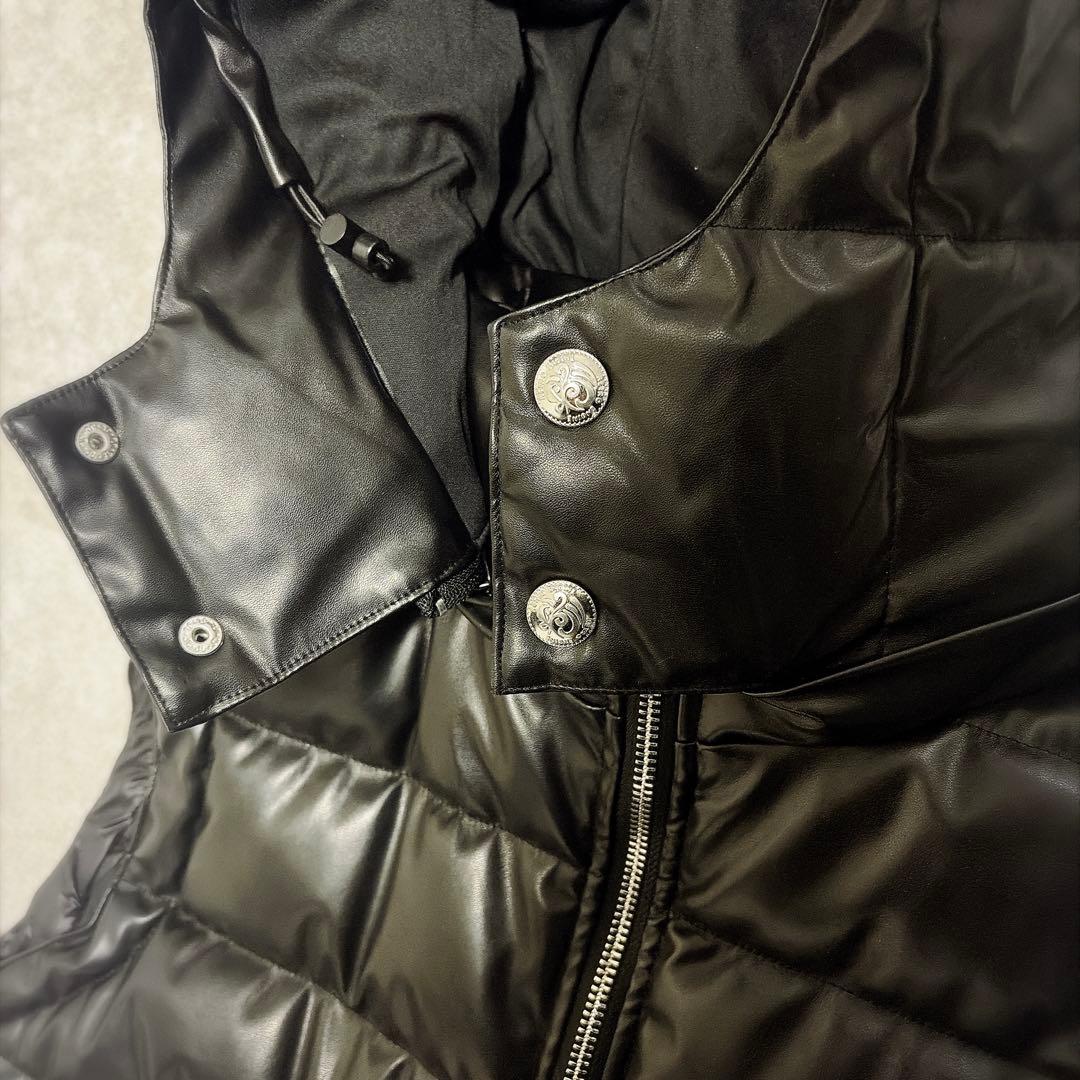 アダムスジャグラー　RTEG ダウンベスト y2k お兄系　光沢　モリモリ