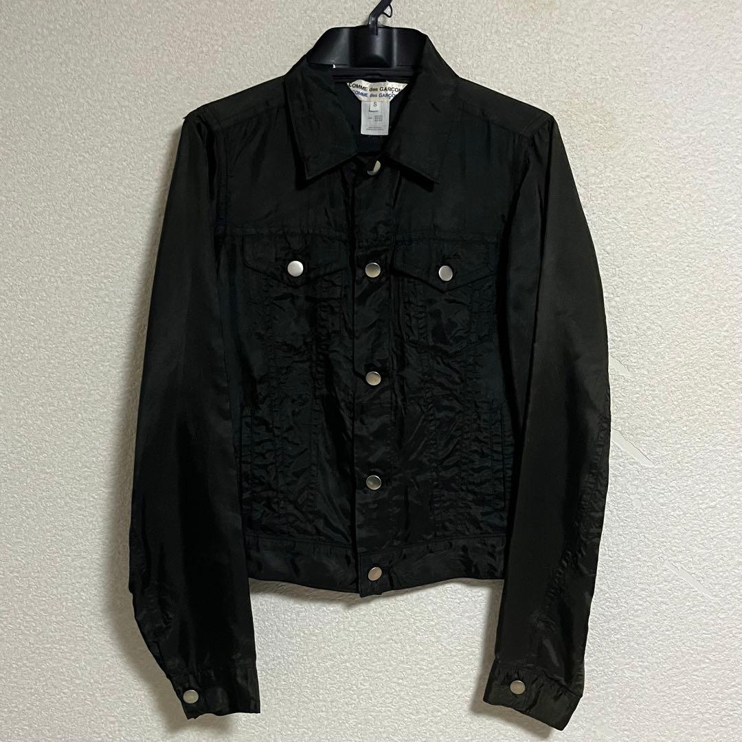 フランス製 コムデギャルソン ナイロン トラッカージャケット