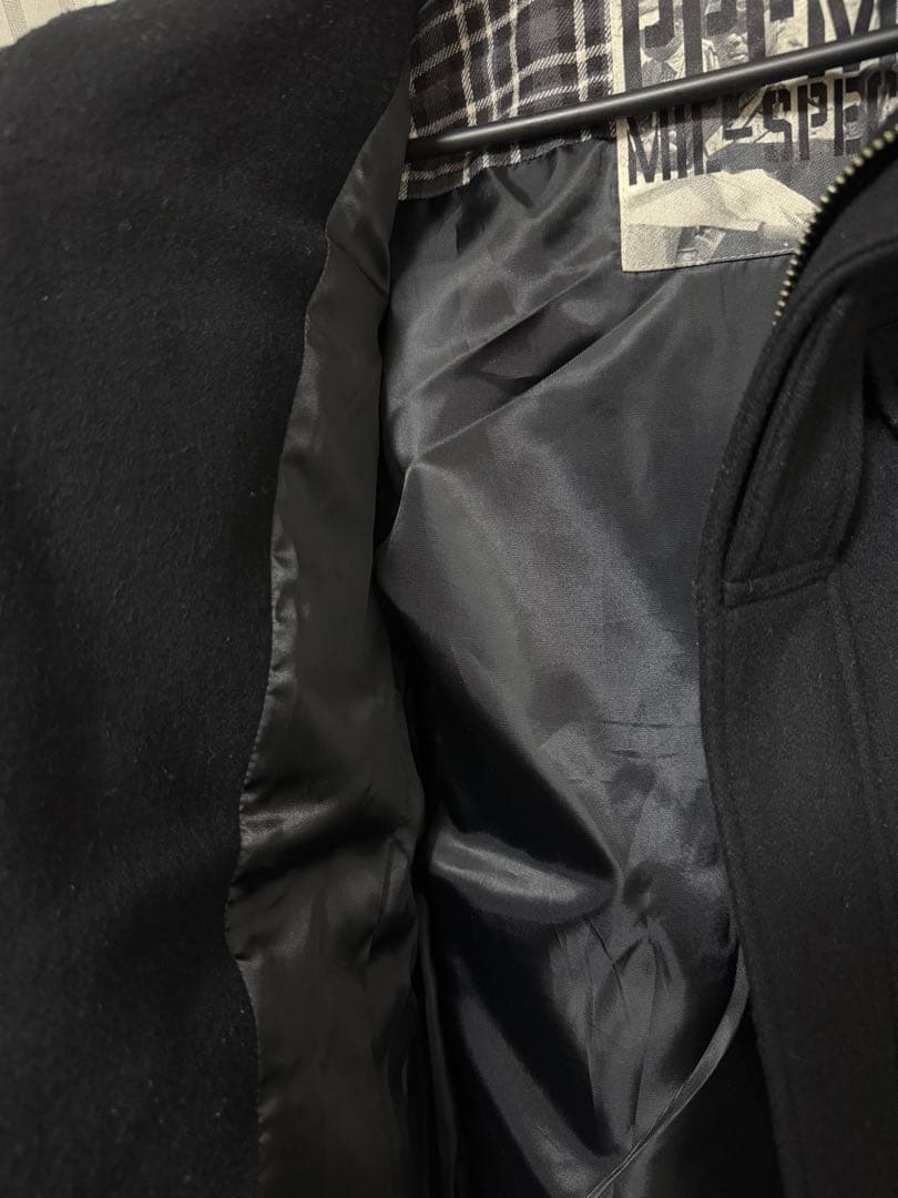 PPFMミリタリー ウール ジャケット ブラック ギミック y2k M