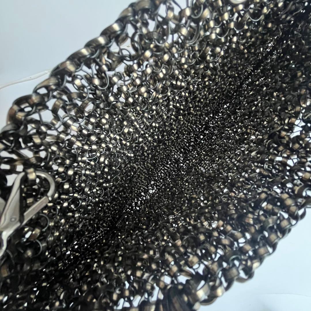 ✨未使用級✨　ANTEPRIMA スクエア　ワイヤーバッグ　ブラック