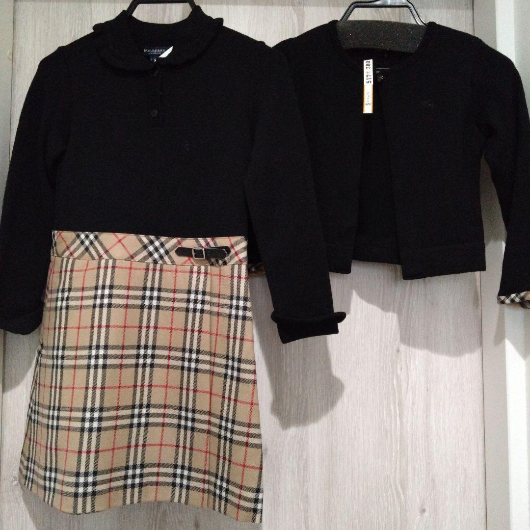 値下げしました　BURBERRY　ワンピース　ボレロ 110