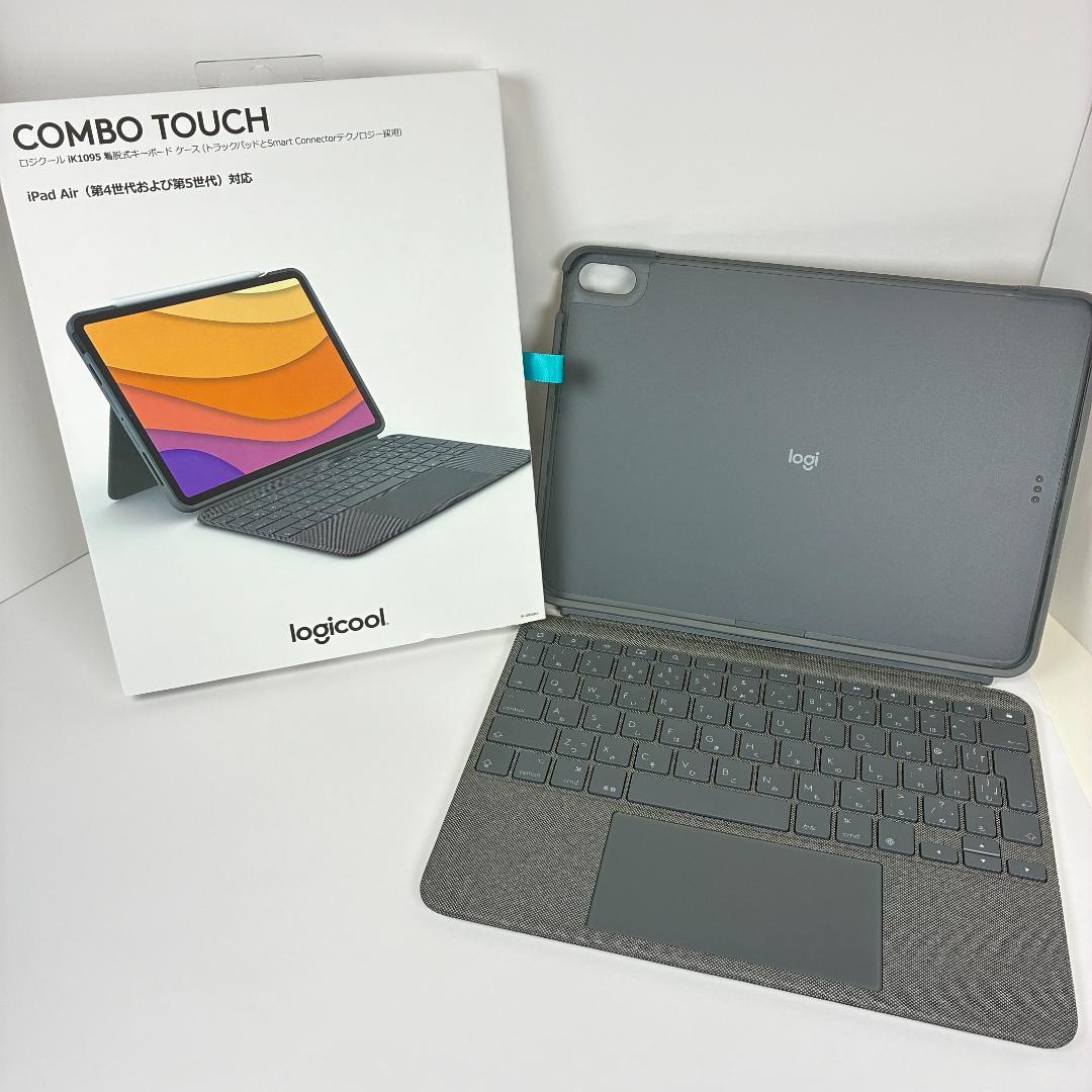 iPadアクセサリー iPad Air logicool Combo Touch ik1095 GRA