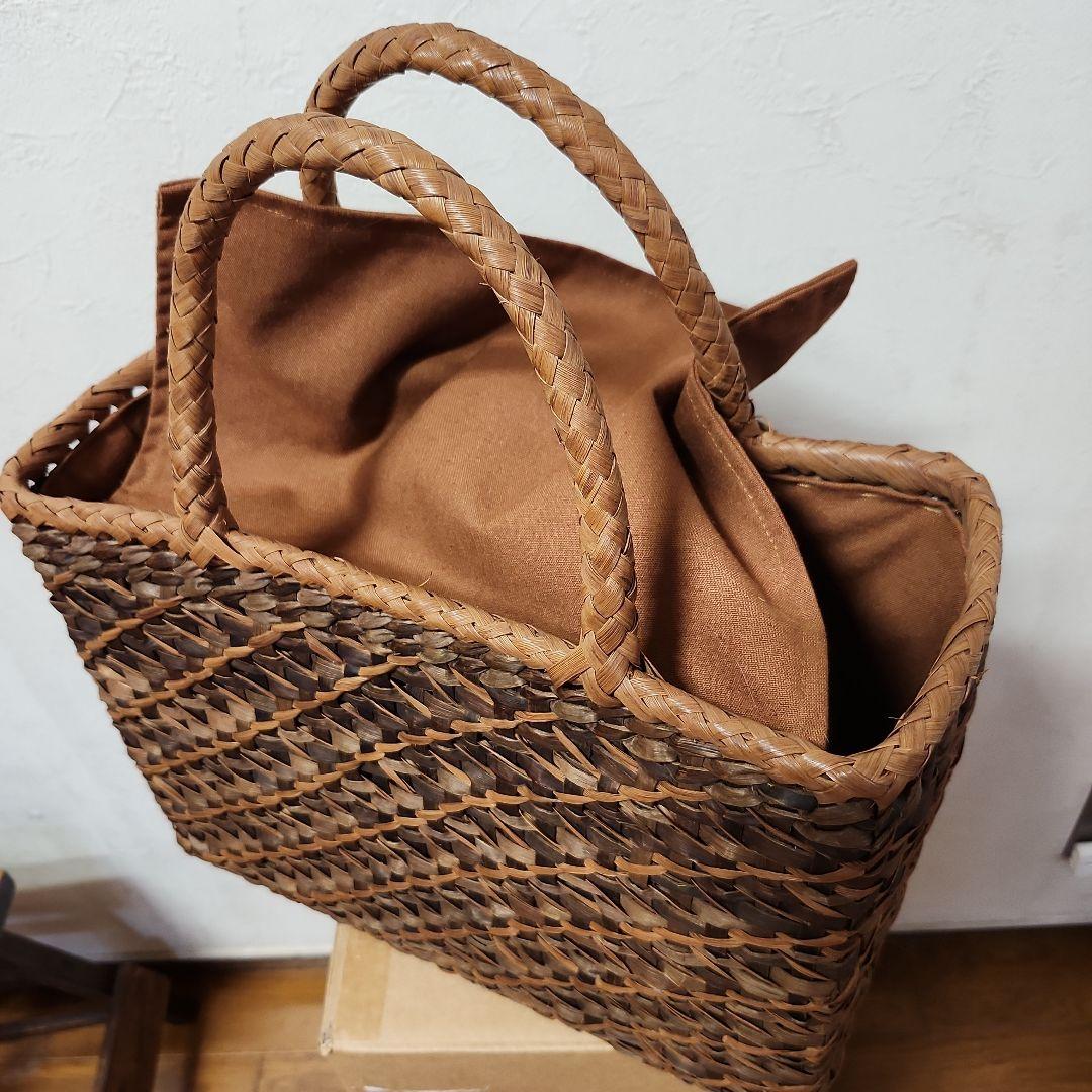 山葡萄手作り　かごバッグ