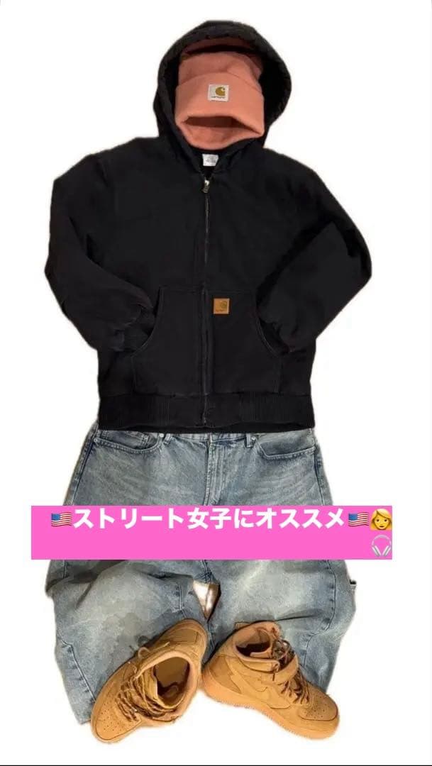 キッズor女性にCarhartt カーハート アクティブジャケット フェード