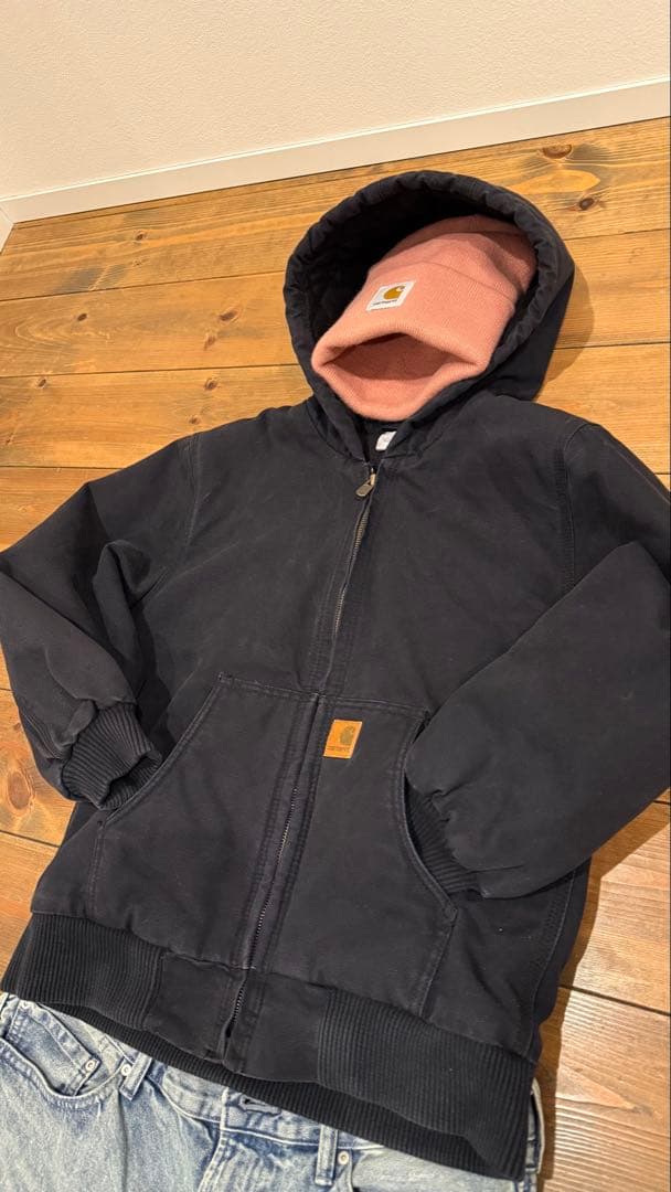 キッズor女性にCarhartt カーハート アクティブジャケット フェード