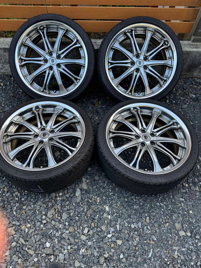 【送料費込】work シュヴァートSC6 20インチホイール4本セット