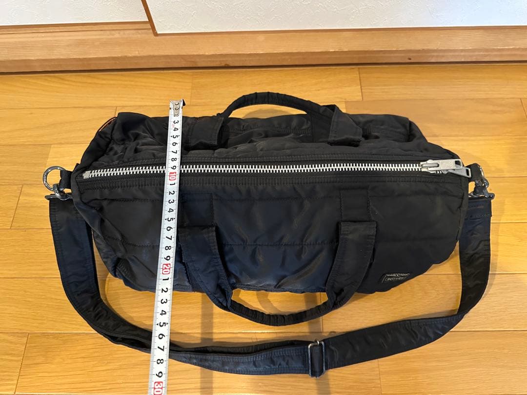 PORTER　TANKER　ボストンバッグ　ブラック