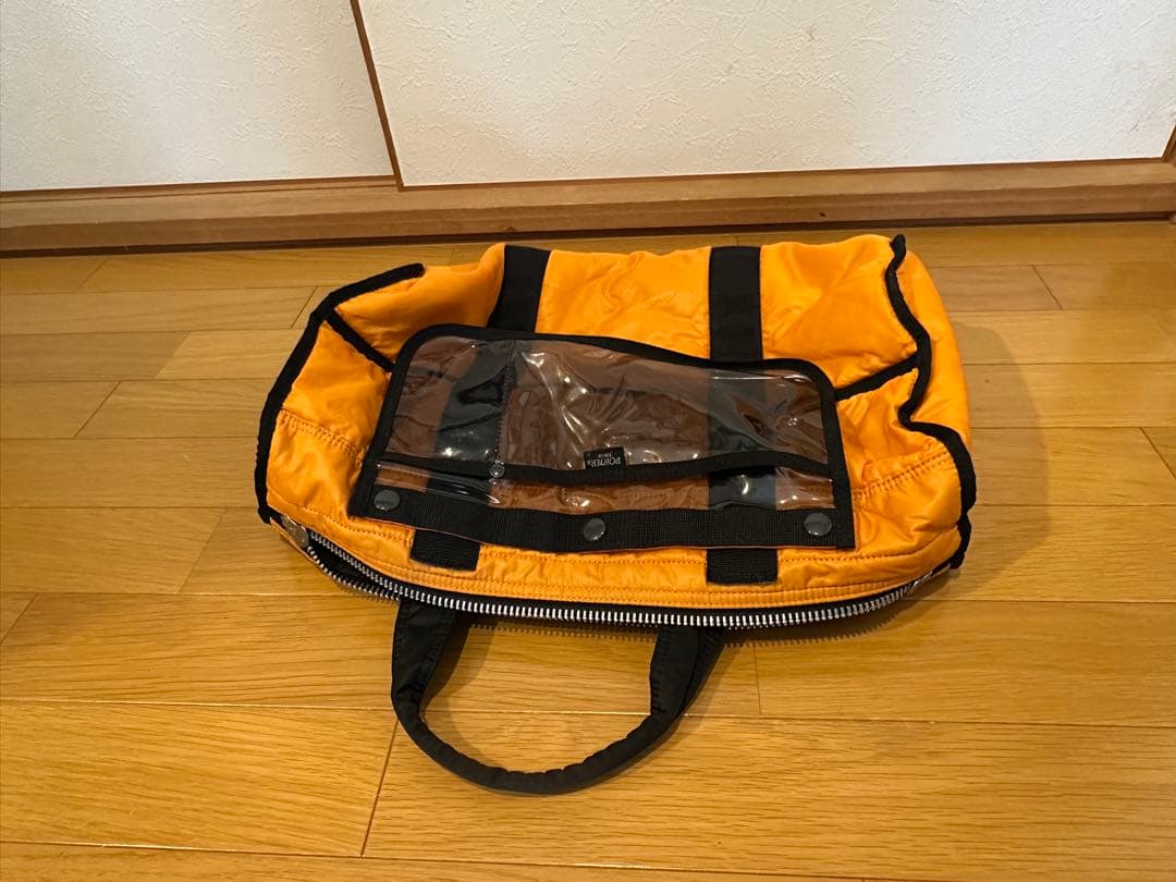 PORTER　TANKER　ボストンバッグ　ブラック