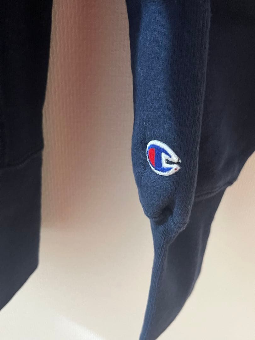 90s USA製 L 超美品 チャンピオン リバースウィーブ スウェット 刺繍