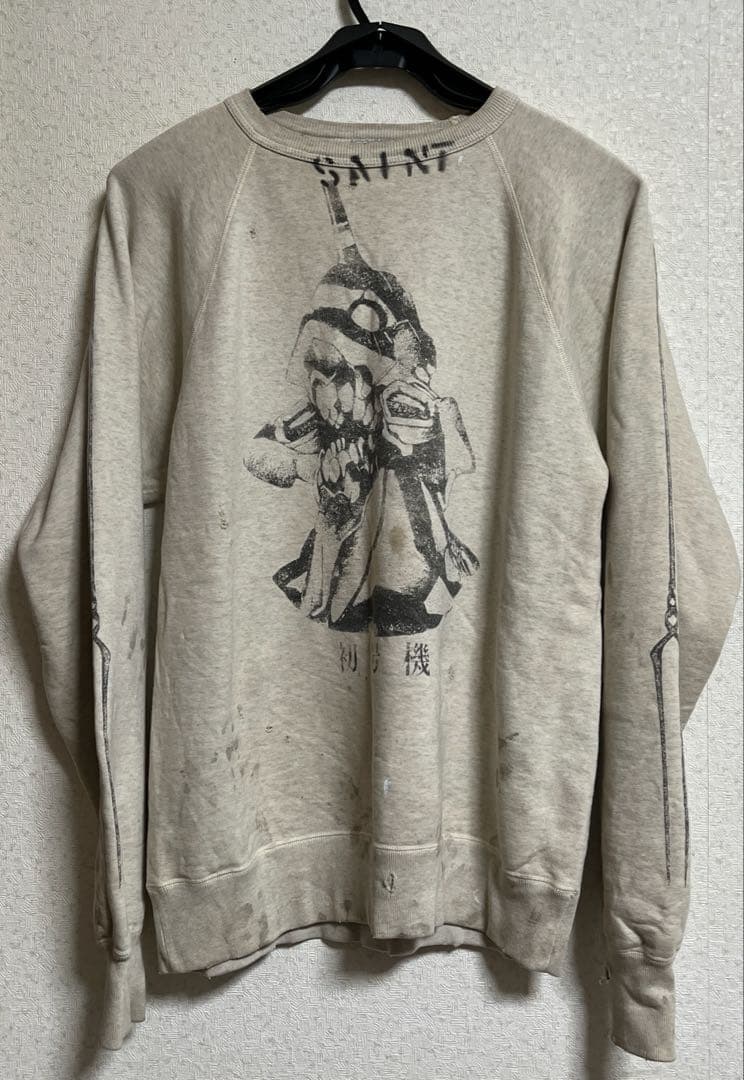 21AW セントマイケル × RADIO EVA EVANGELIONスウェット