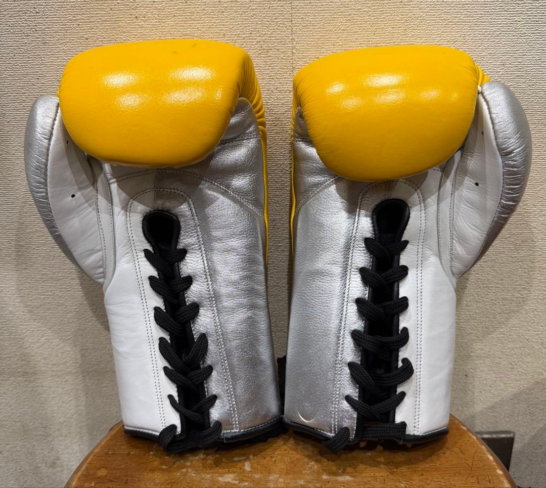 aaaPRIZE RING ボクシンググローブ イエロー/シルバー