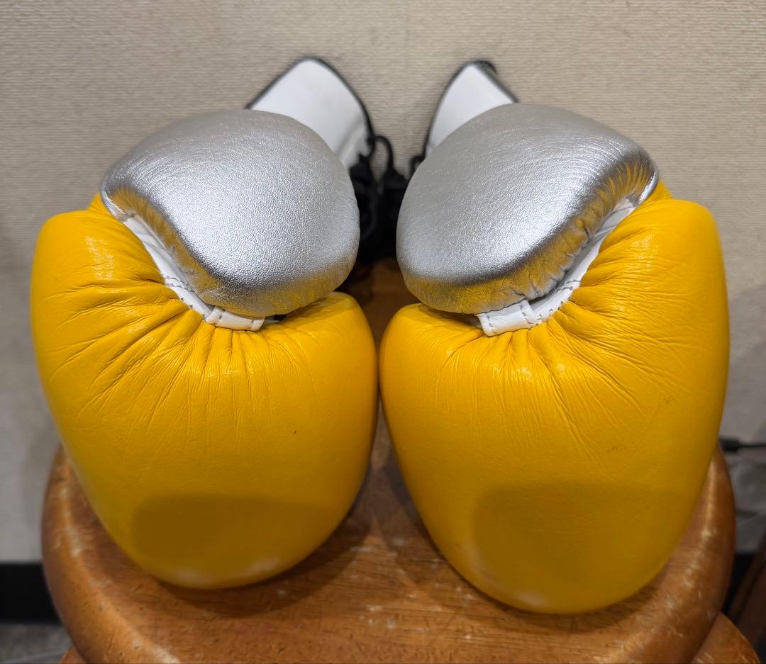 aaaPRIZE RING ボクシンググローブ イエロー/シルバー