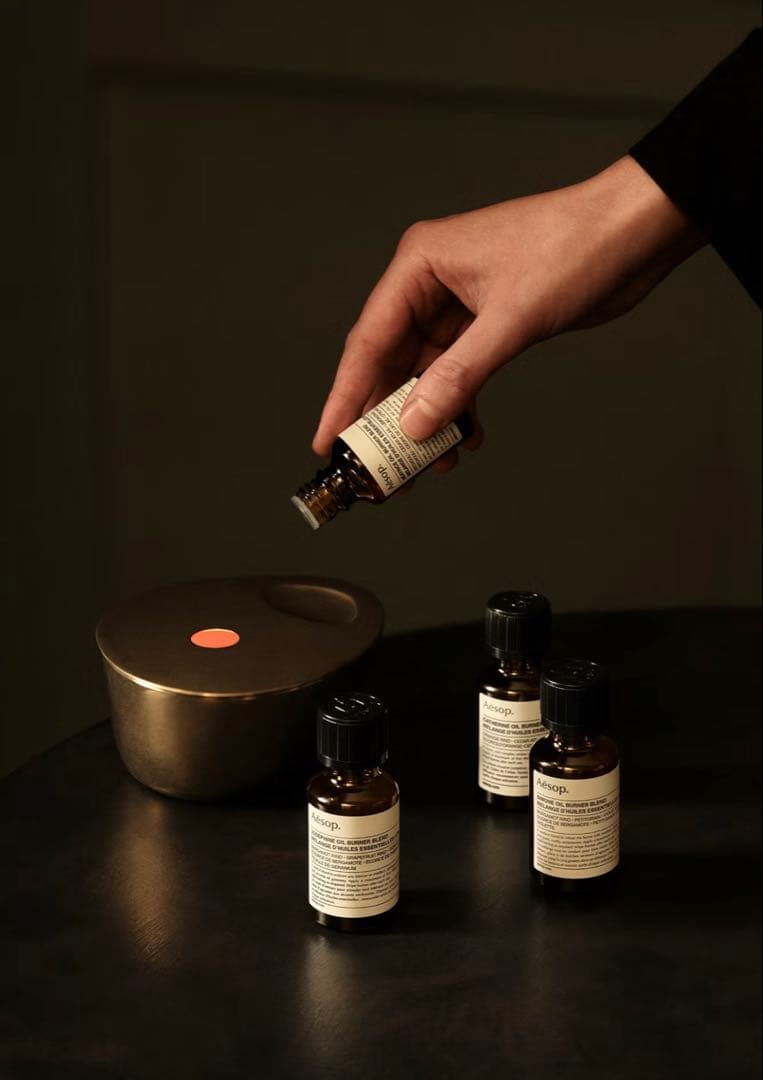 【新品未使用】イソップ ブラス　オイルバーナー　真鍮