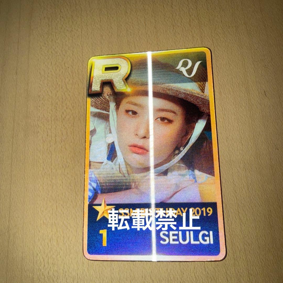 Red Velvet スルギ SSM 2019 Birthday トレカ