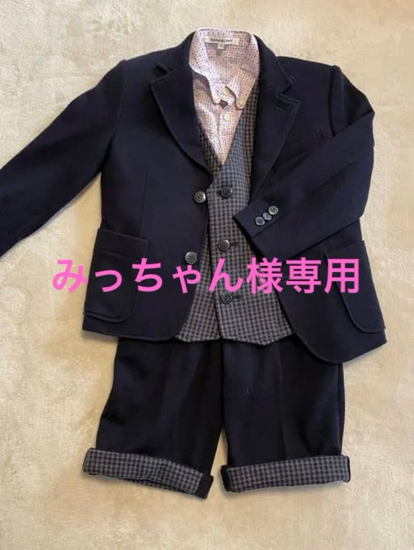 男の子 フォーマルスーツ