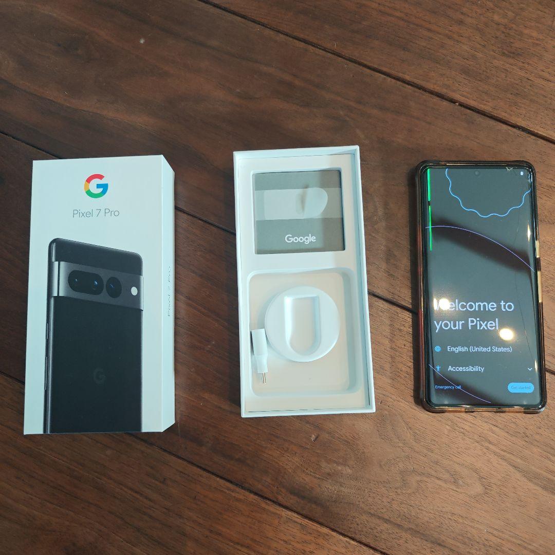 Google Pixel 7 Pro 本体 液晶故障ジャンク