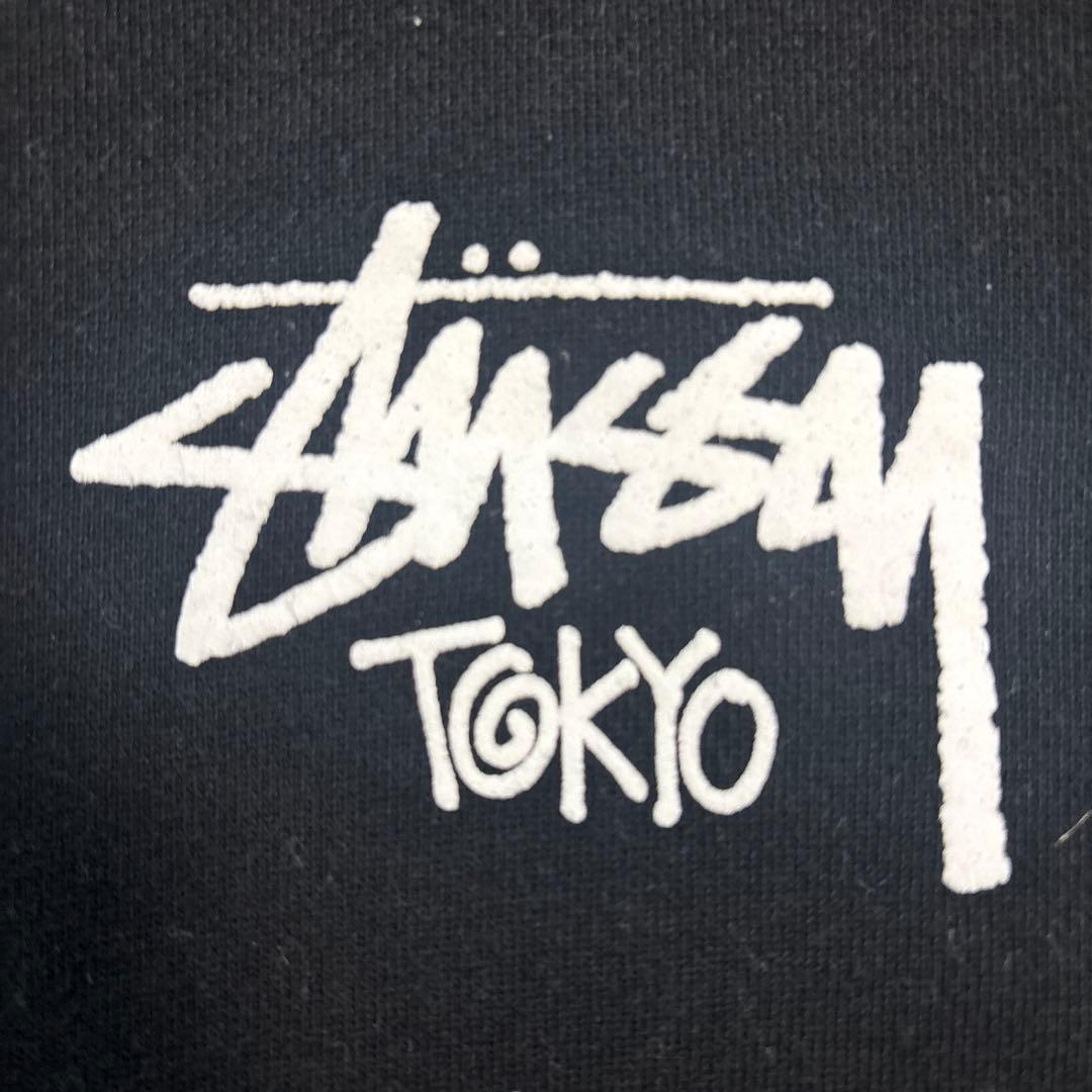 Stussy 黒 フード付きスウェット