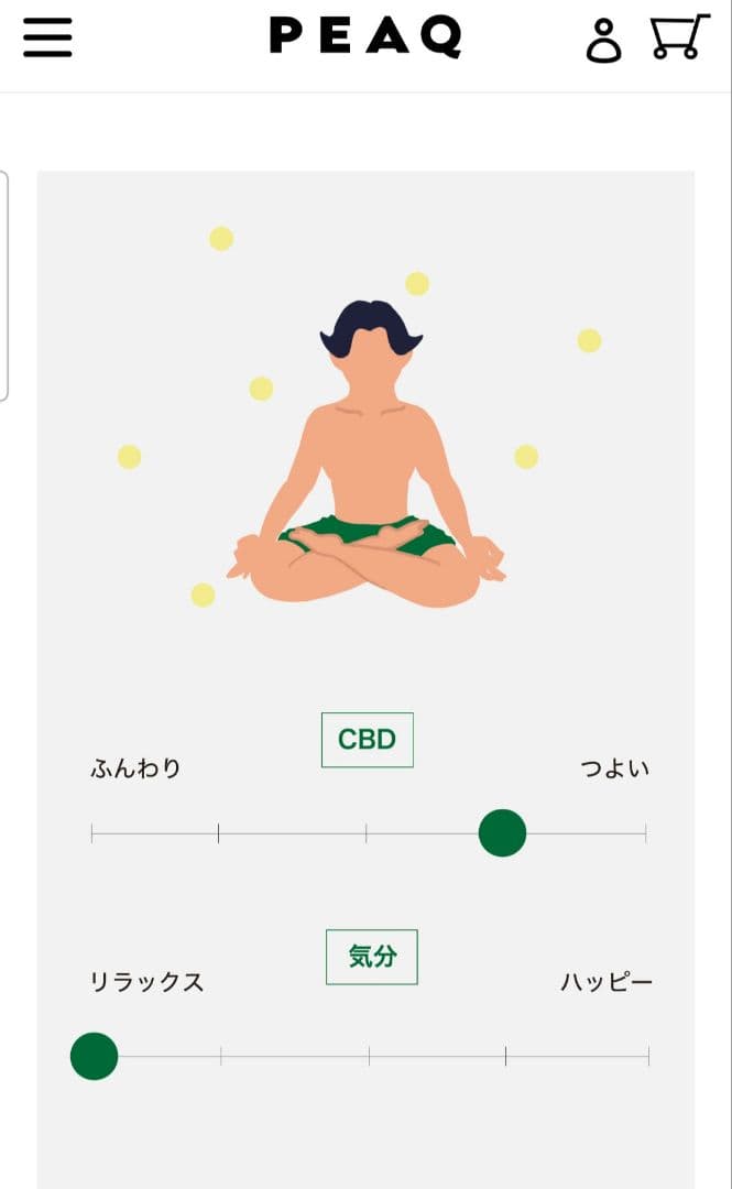 PEAQ AROMA, PLEASURE, ESCAPEセット