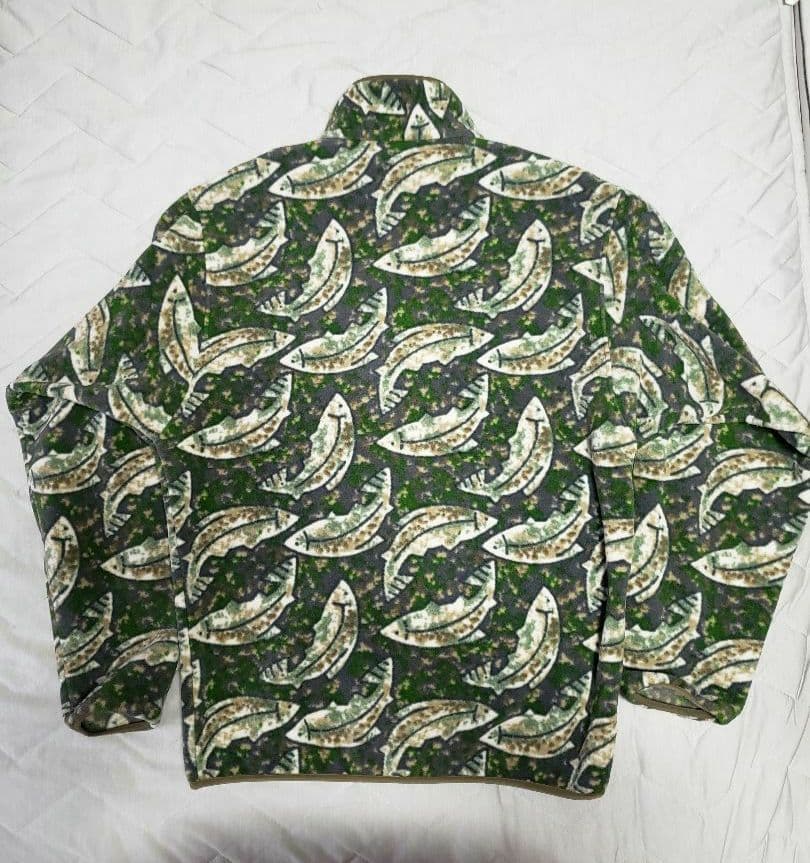 パタゴニア　PATAGONIA　シンチラ　スナップT　2017製　　　魚柄