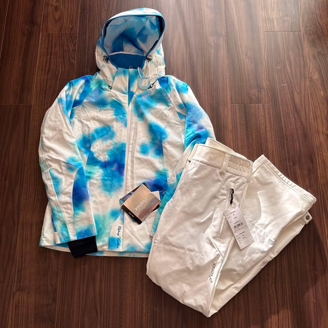 新品 フェニックスphenix スキーウェア 女性用 ブルーホワイト 8/38