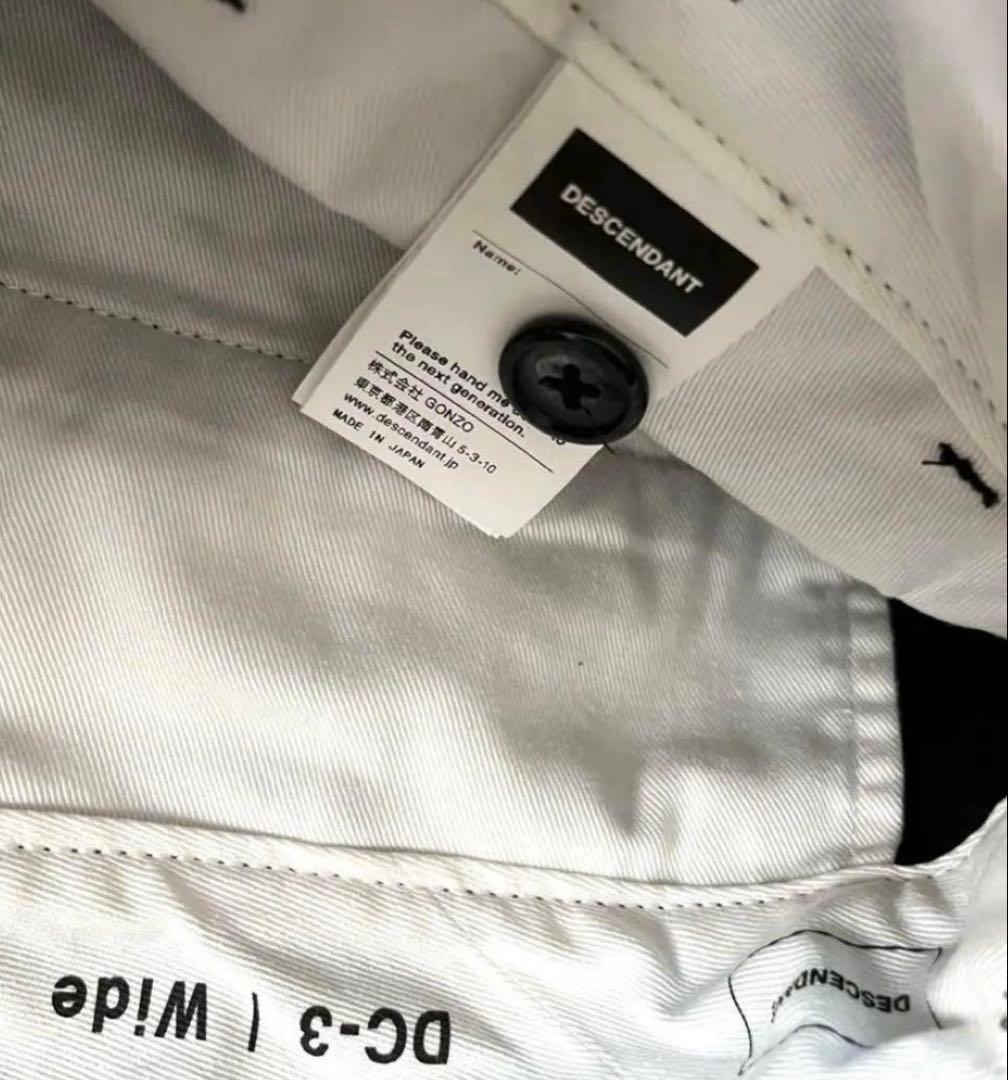 3 DESCENDANT DC-3 Wide パンツ