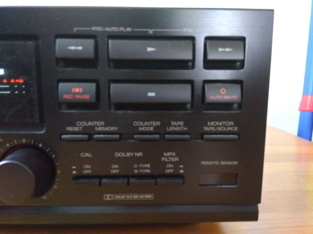 ジャンク A&D GQ-Z5300 3ヘッドカセットデッキ