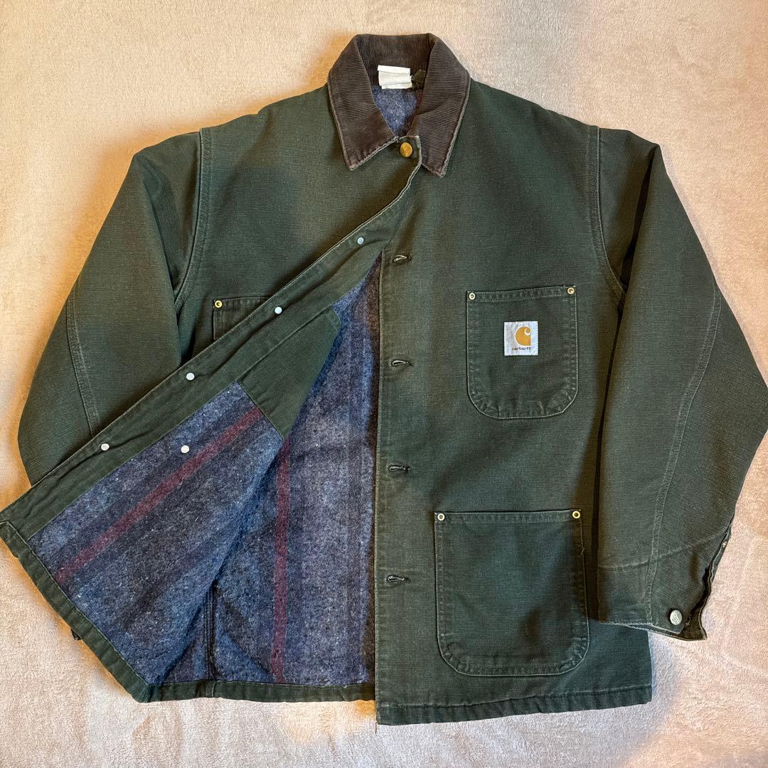 カーハートチョアコート80s USA製　レアカラー