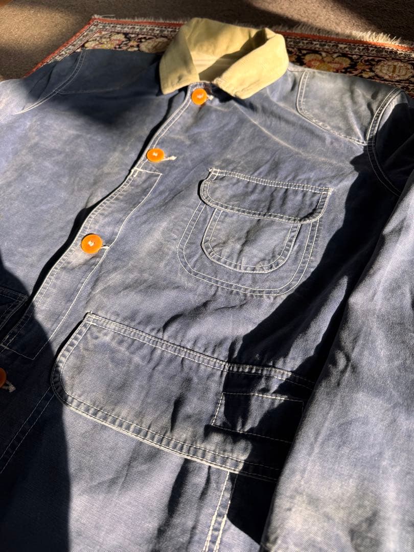 【イタリア製】EL CHARRO ダック生地　work jacket スペシャル