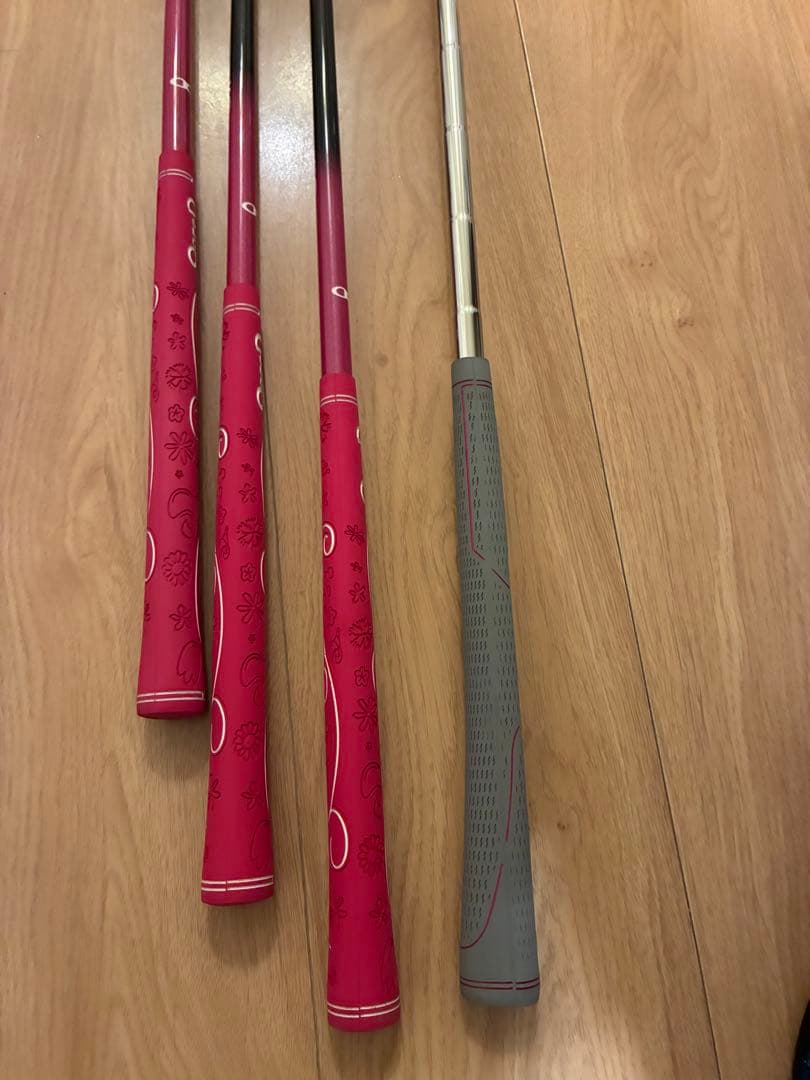 On red レディースゴルフクラブセット 7本セット➕1本