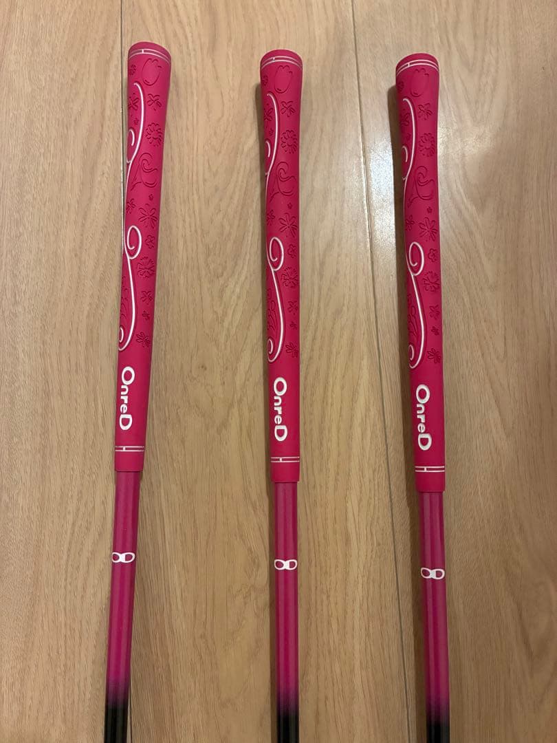 On red レディースゴルフクラブセット 7本セット➕1本