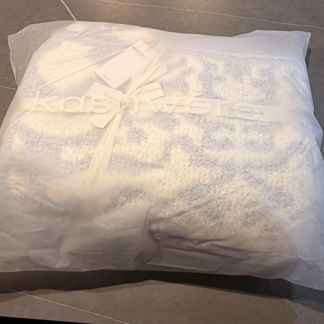 新品未使用 カシウェア(kashwere) ダマスク ブランケット 匿名配送