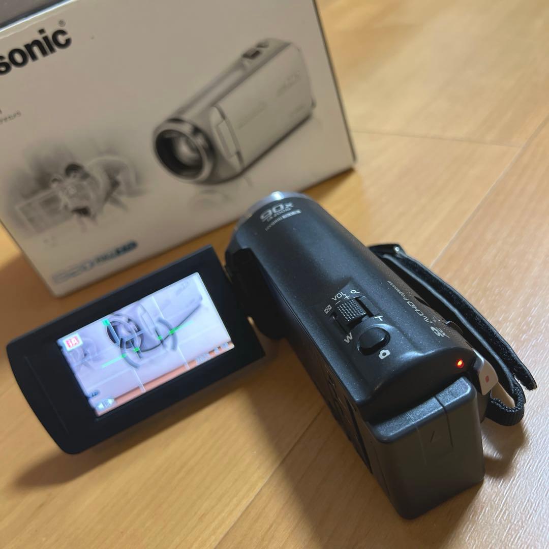 Panasonic HC-V480M フルHDビデオカメラ（大容量予備電池付）