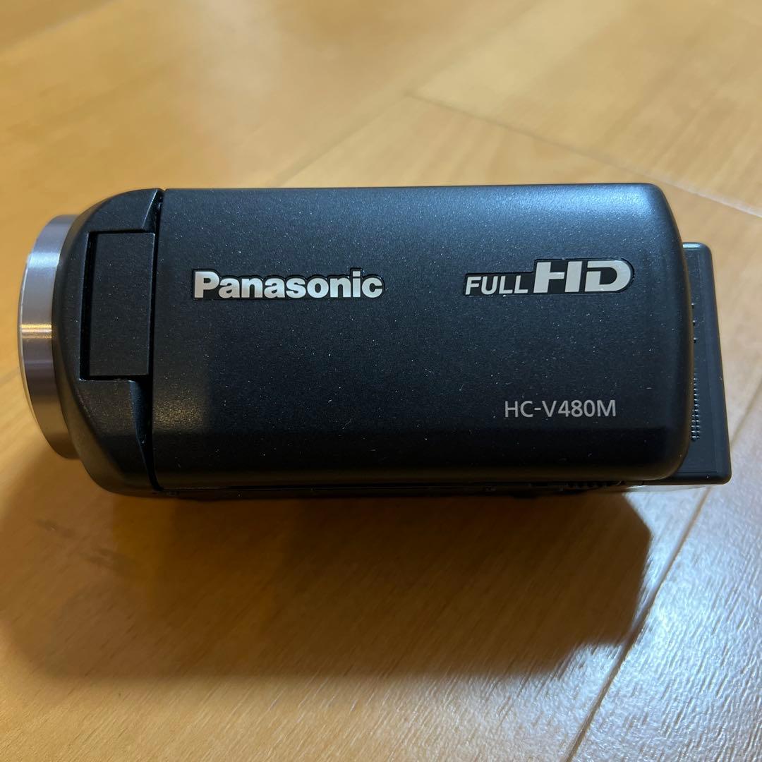 Panasonic HC-V480M フルHDビデオカメラ（大容量予備電池付）
