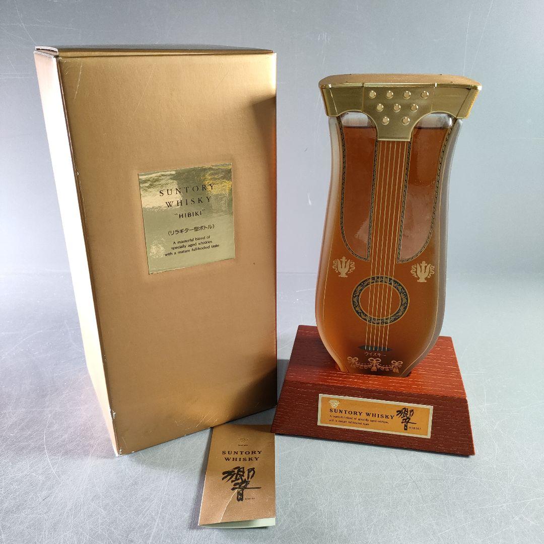 A966-10/サントリーウイスキー響/リラギター型ボトル/楽器シリーズ/