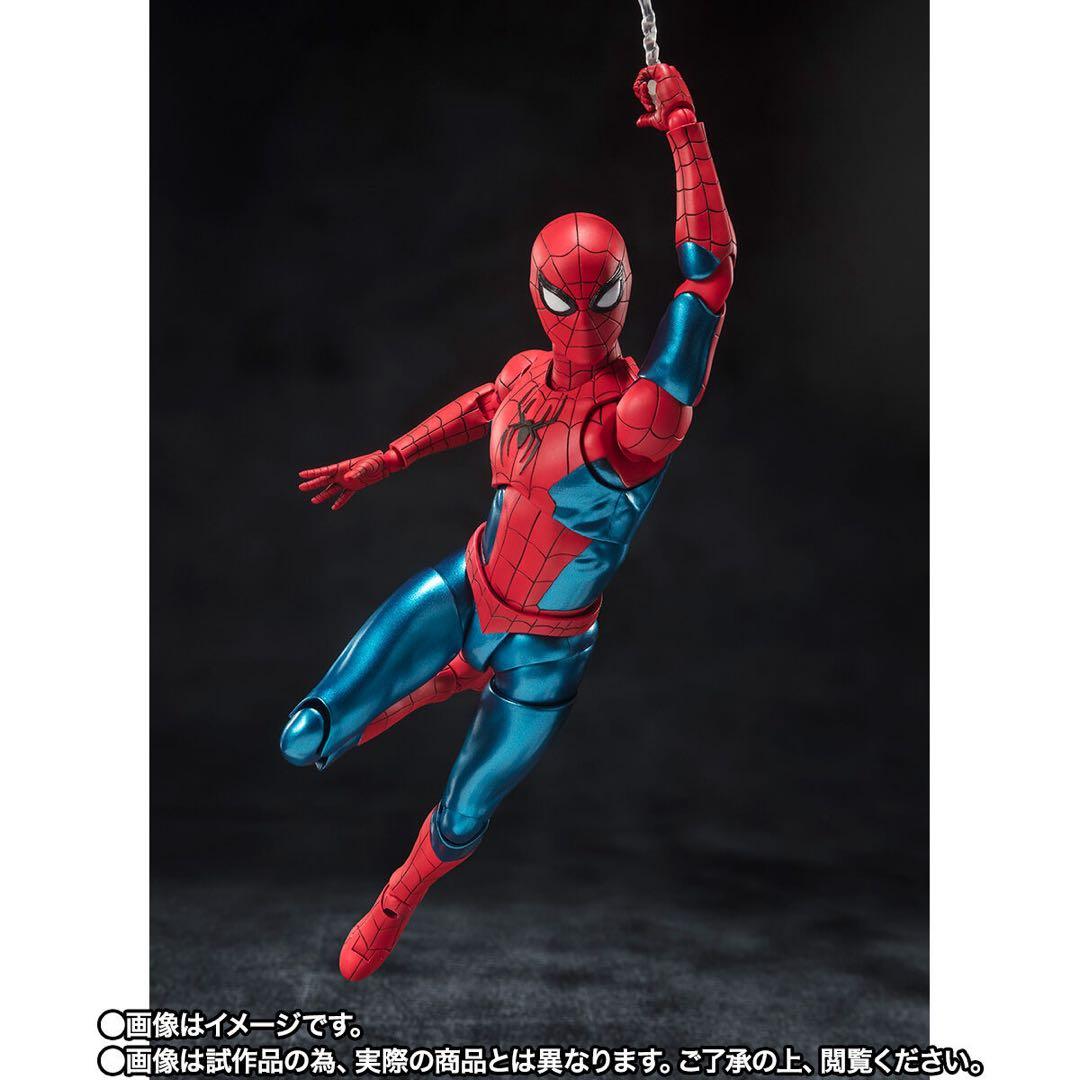 【未開封】S.H.Figuarts スパイダーマン ニューレッド＆ブルースーツ