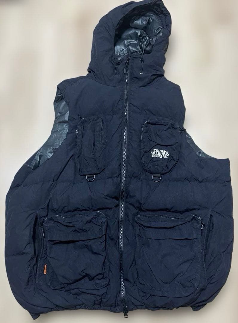 TIGHTBOOTH KILLER BONG UTILITY ダウンベスト