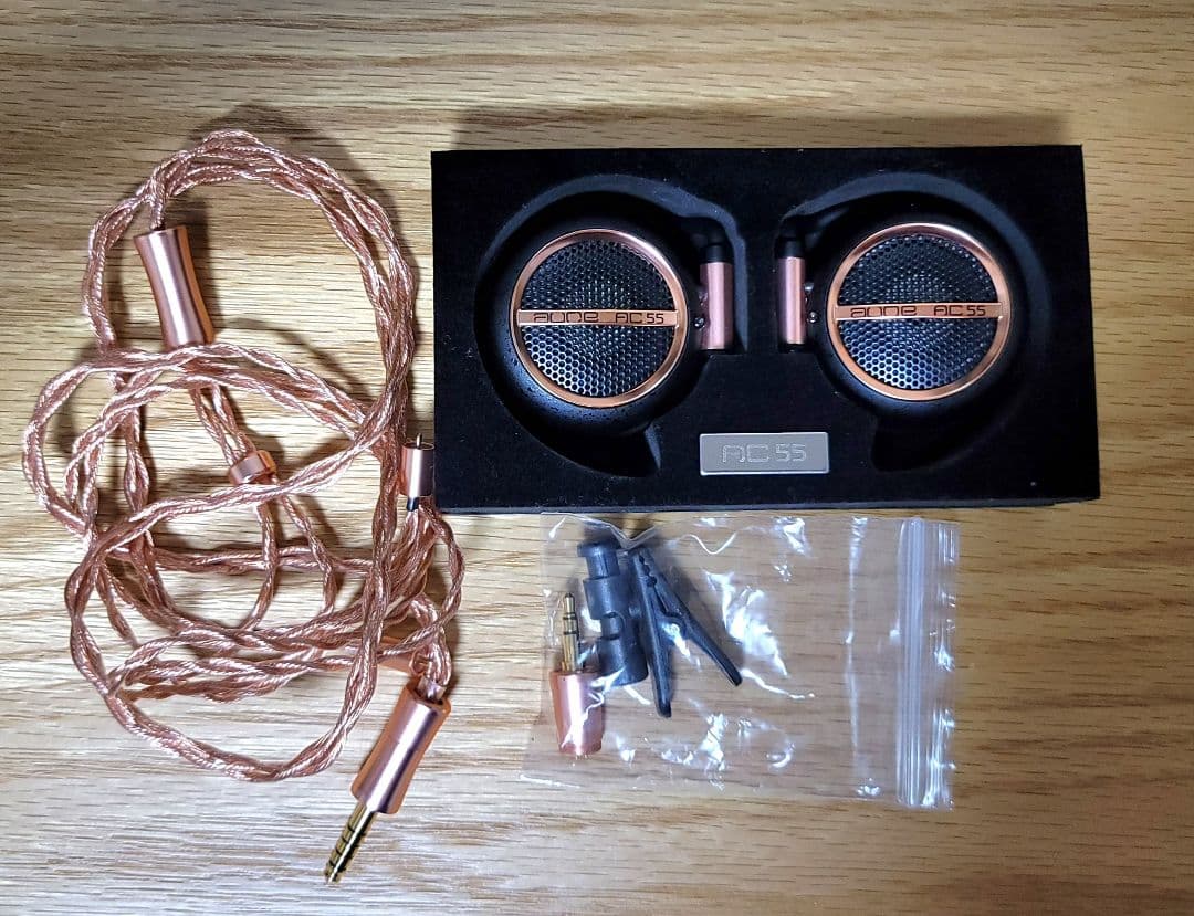 aune AC55 クリップオンヘッドフォン
