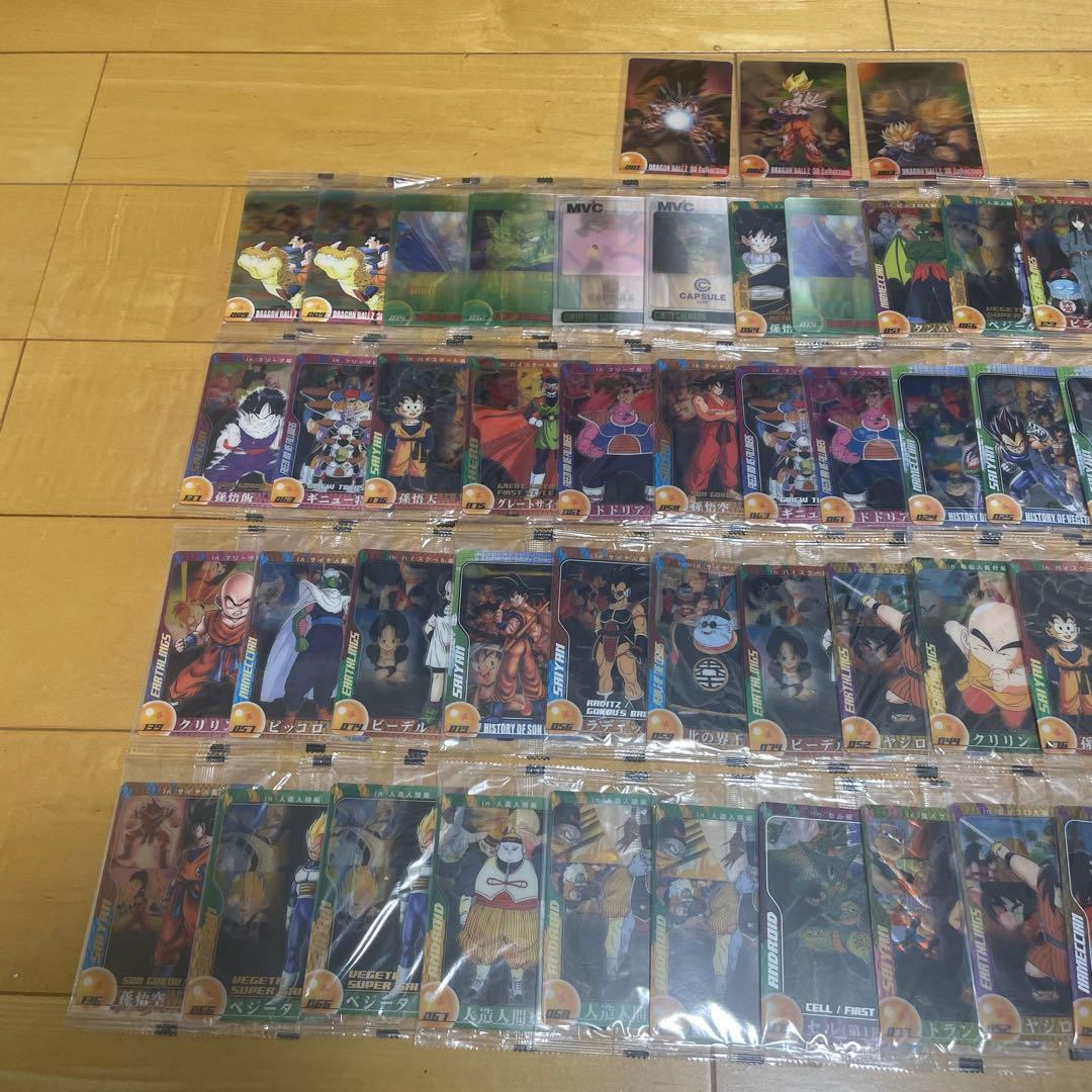 ドラゴンボールカード森永昔74枚、値下げ交渉あり！