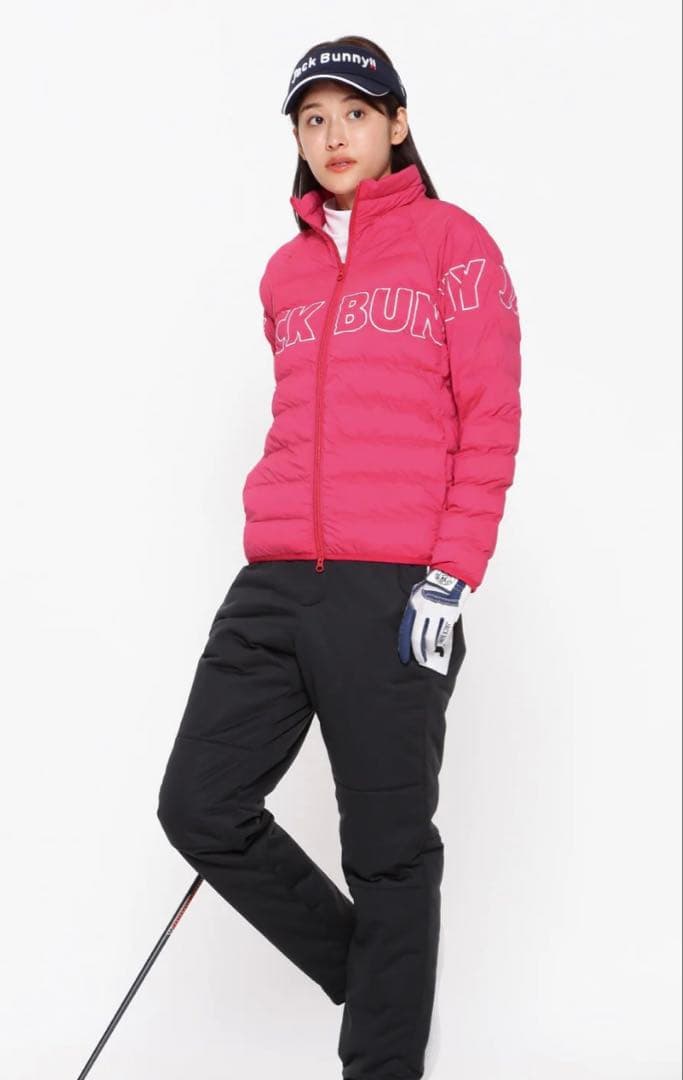 【新品】ジャックバニー レディース ダウンジャケット ピンク