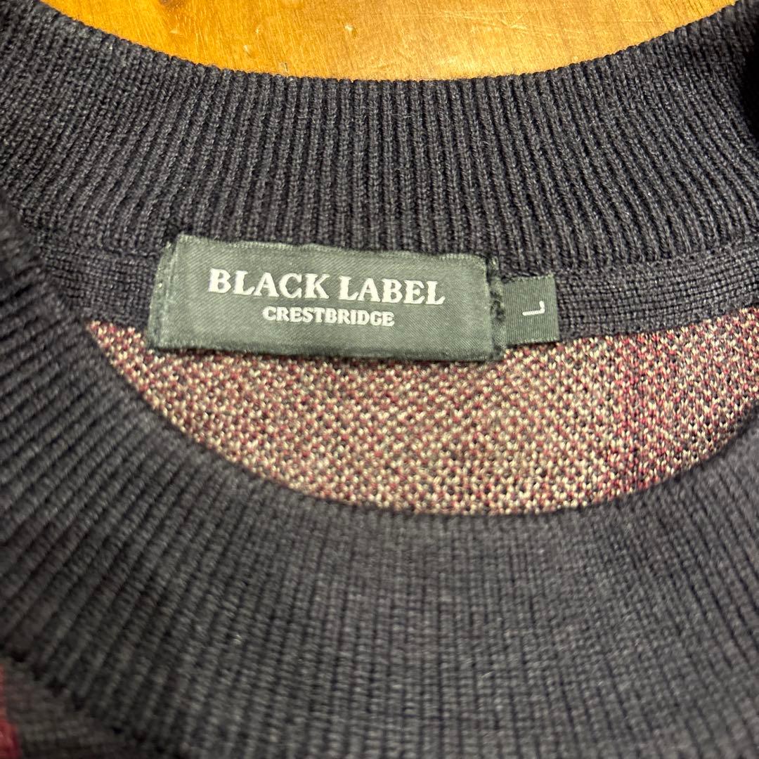 よぶじ様　美品⭐︎限定ニット/ブラックレーベル・クレストブリッジ