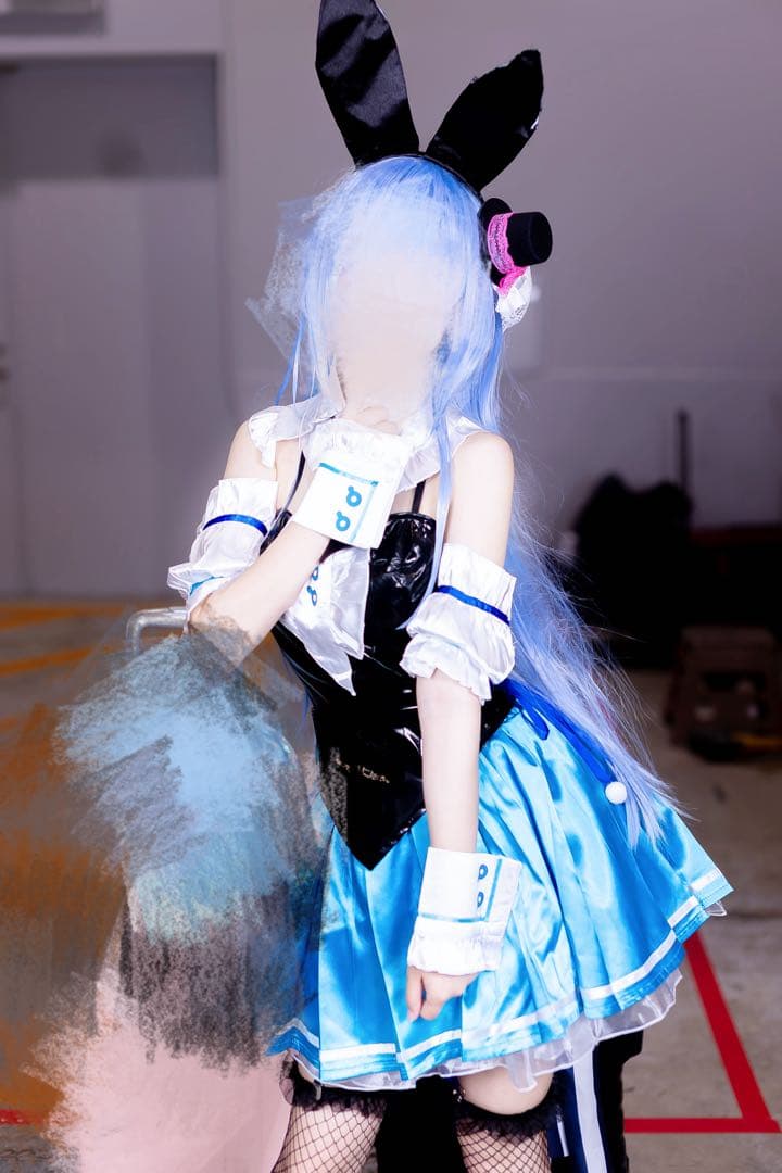 ホロライブ　兎田ぺこら　衣装➕くつ➕ウィッグフルセット