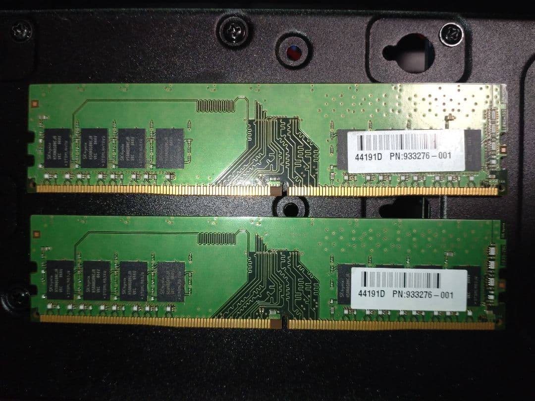 8GB DDR4 メモリ PC4-2666V 2枚