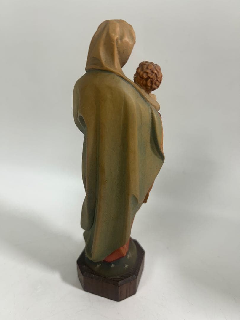 アンリ ANRI 聖母マリア像　アンティーク　キリスト　木製　置物